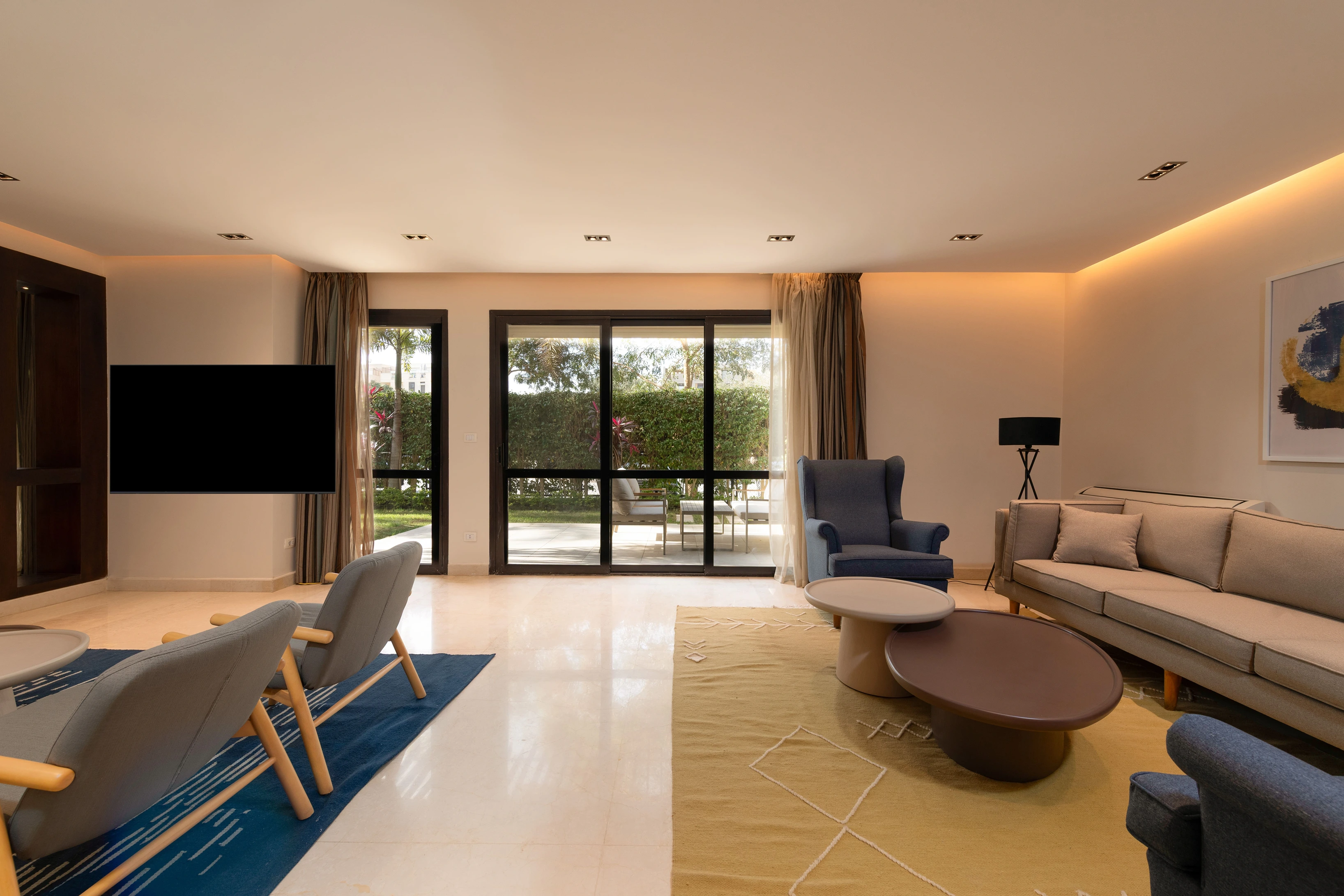 Garden Duplex in Eastown-New Cairo, Near EDNC Mall